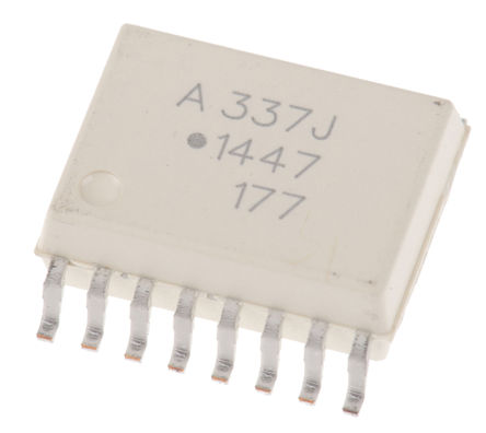 Broadcom - ACPL-337J-000E - Broadcom  ACPL-337J-000E, ֱ, IGBT դ/MOSFET, 16 SO װ		