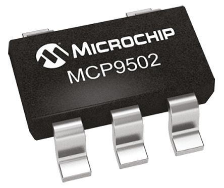 Microchip - MCP9502PT-125E/OT - Microchip MCP9502PT-125E/OT ¶ȴ, 6Cȷ, 2.7  5.5 VԴ, -40  +125 C¶, 5 SOT-23װ		