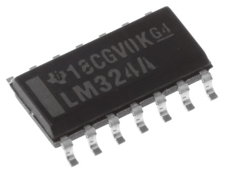 Texas Instruments - LM324AD - Texas Instruments LM324AD · Ŵ, 1.2MHz, 5  28 VԴѹ, 14 SOICװ		