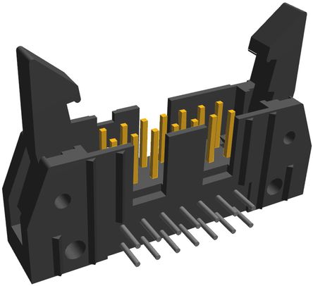 TE Connectivity - 5499913-2 - TE Connectivity AMP-LATCH ϵ 14· 2.54mmھ (2) ֱ PCB  5499913-2, Ӷ˽, 1A, ͨ		