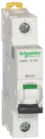 Schneider Electric - A9F38102 - Schneider Electric Acti 9 iC65L ϵ 1 2 A MCB A9F38102, 100 kA Ͽ, C բ		