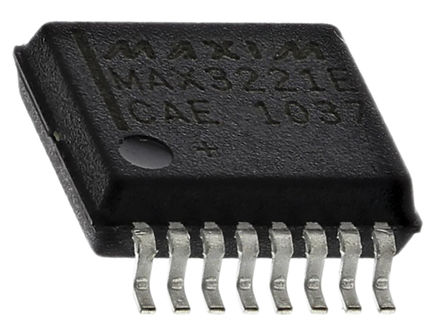 Maxim - MAX3221ECAE+ - Maxim MAX3221ECAE+ 250kbps ·շ, EIA/TIA-232RS-232V.24V.28ӿ, 3.3 V5 VԴ, 16 SSOPװ		