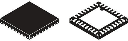 NXP - MKL16Z128VFM4 - NXP Kinetis L ϵ 32 bit ARM Cortex M0+ MCU MKL16Z128VFM4, 48MHz, 128 kB ROM , 16 kB RAM, QFN-32		