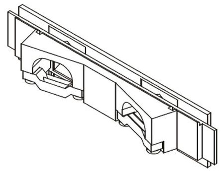 Harting - 09060009988 - Harting 09 06 ϵ Cable Insert 09060009988, ʹ DIN 41612 		