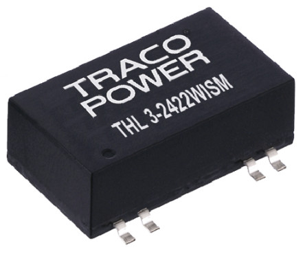 TRACOPOWER - THL 3-4815WISM - TRACOPOWER THL 3WISM ϵ 3W ʽֱ-ֱת THL 3-4815WISM, 18  75 V ֱ, 24V dc, 125mA, 1.5kV dcѹ, 80%Ч		