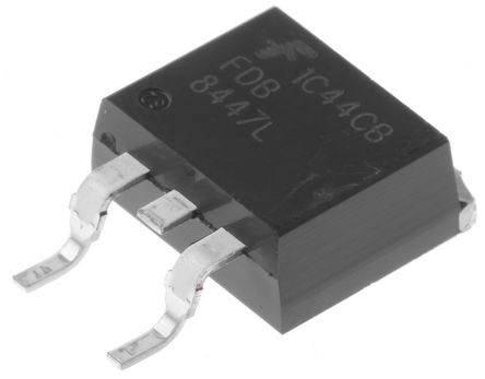 Fairchild Semiconductor - FDB8447L - Fairchild Semiconductor PowerTrench ϵ Si N MOSFET FDB8447L, 50 A, Vds=40 V, 3 TO-263ABװ		