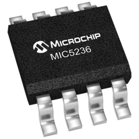 Microchip - MIC5236YM - Microchip MIC5236YM LDO ѹ, ɵ, 1.24  20 V, 150mA, 1%ȷ, 2.3  30 V, 8 SOICװ		