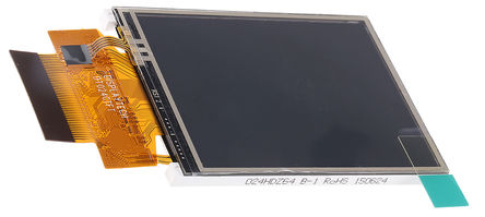 Displaytech - DT024CTFT-TS - Displaytech 2.4in ͸ʽ TFT  TFT LCD ʾģ, 240 x 320pixels ֱ QVGA, LED,  RGB ӿ		