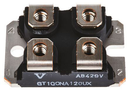 Vishay - VS-GT105NA120UX - Vishay VS-GT105NA120UX Nͨ IGBT ģ, 134 A, Vce=1200 V, 4 SOT-227װ		