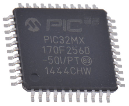 Microchip PIC32MX170F256D-50I/PT