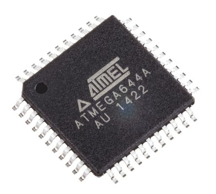 Microchip - ATMEGA644A-AU - Microchip ATmega ϵ 8 bit AVR MCU ATMEGA644A-AU, 20MHz, 2 kB64 kB ROM , 4 kB RAM, TQFP-44		