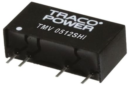 TRACOPOWER - TMV 2415SHI - TRACOPOWER TMV HI ϵ 1W ʽֱ-ֱת TMV 2415SHI, 21.6  26.4 V ֱ, 15V dc, 66mA, 5.2kV dcѹ, 80%Ч		