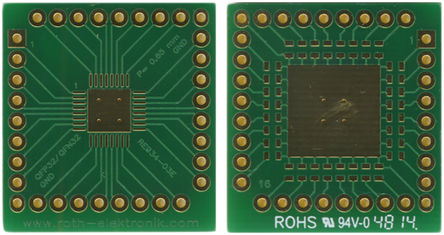Roth Elektronik - RE934-03E - Roth Elektronik RE934-03E ˫ չ, ·, 28.57 x 26.67 x 1.5mm		