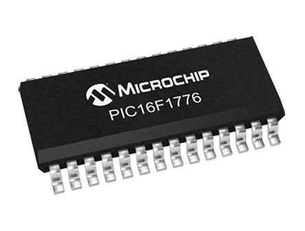 Microchip - PIC16LF1776-I/SO - Microchip PIC16F ϵ 8 bit PIC MCU PIC16LF1776-I/SO, 32MHz, 14 kB ROM , 1 kB RAM, SOIC-28		