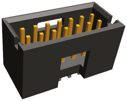 TE Connectivity - 5-103168-5 - TE Connectivity AMPMODU Mod II ϵ 14· 2.54mmھ (2) ֱ PCB  5-103168-5, Ӷ˽, 3A, ͨ		