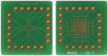 Roth Elektronik - RE935-06E - Roth Elektronik RE935-06E ˫ չ, ·, 21.59 x 20.32 x 1.5mm		