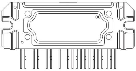 ON Semiconductor - STK541UC62K-E - ON Semiconductor Intelligent Power Module ϵ  IC STK541UC62K-E, ڽӦ, 10A, 1  20kHz, 0  450 V		
