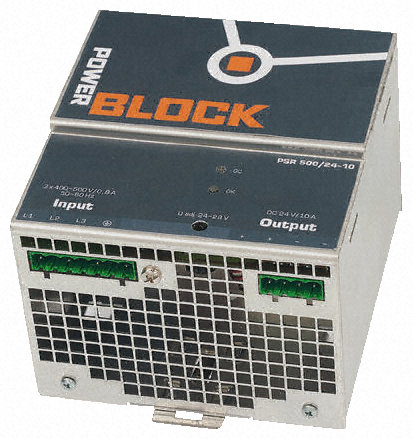 Block - PSR230/12-4 - Block 48W ģʽ DIN 尲װԴ PSR230/12-4, 89%Ч, 4A		