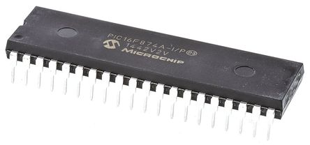 Microchip - PIC16F874A-I/P - Microchip PIC16F ϵ 8 bit PIC MCU PIC16F874A-I/P, 20MHz, 7.2 kB128 B ROM , 192 B RAM, PDIP-40		