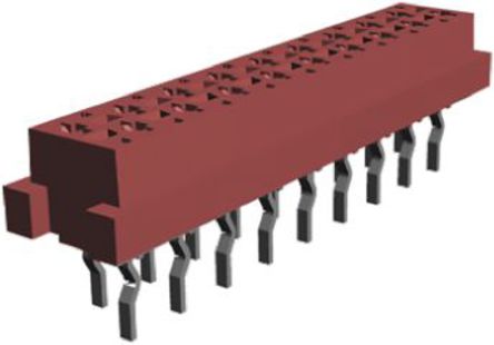 TE Connectivity - 1-215079-8 - TE Connectivity Micro-Match ϵ 2 18· ֱ 1.27mmھ ͨ ӡˢ· 1-215079-8, Ӷ˽, Board to Board, Ribbon-Board		