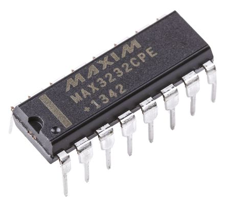 Maxim - MAX3232CPE+ - Maxim MAX3232CPE+ 235kbps ·շ, EIA/TIA-232/ EIA/TIA-562/ RS-232ӿ, 2-TX 2-RX 2-TRX, 3.3 V5 VԴ, 16 PDIPװ		