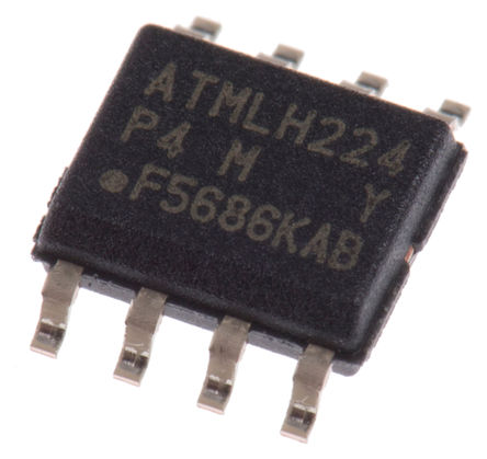 Atmel - AT24MAC402-SSHM-T - Atmel AT24MAC402-SSHM-T EEPROM оƬ, 2kbit, 256 x, 8bit,  - I2Cӿ, 0.55s, 1.7  5.5 V, 8 SOICװ		