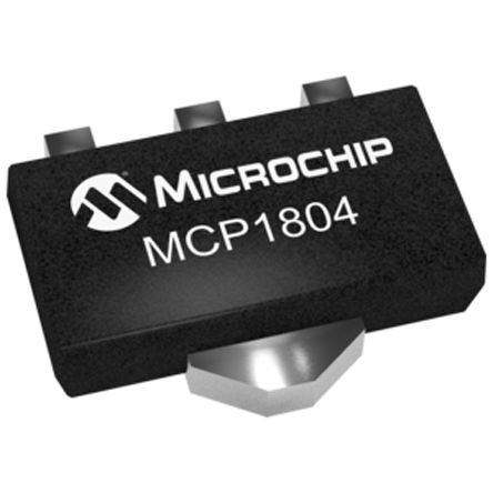 Microchip - MCP1804T-2502I/MB - Microchip MCP1804T-2502I/MB LDO ѹ, 2.5 V, 150mA, 2%ȷ, 2  28 V, 3 SOT-89װ		