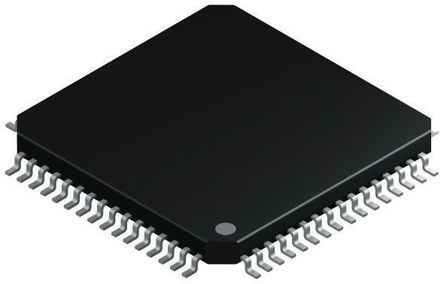 Microchip - AT90USB646-AU - Microchip AT90 ϵ 8 bit AVR MCU AT90USB646-AU, 20MHz, 2 kB64 kB ROM , 4 kB RAM, 1xUSB, TQFP-64		