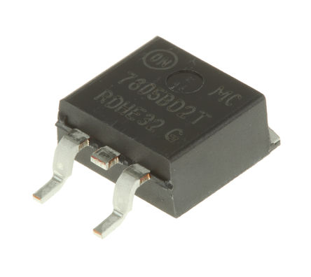 ON Semiconductor - NCV7805BD2TG - ON Semiconductor NCV78xx ϵ NCV7805BD2TG ѹ, Ϊ 40 V, 5 V, 1A, 15W, 3 D2PAK		