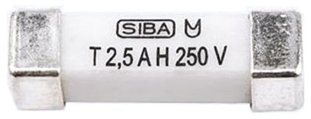 SIBA - 160016.2,5 - SIBA 2.5A ɸλ̶۶ 160016.2,5, 16 x 4.4 x 4.4mm		