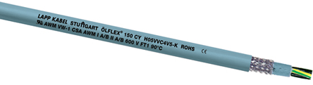 Lapp - 0015907 - ?LFLEX 150 CY QUATTRO 7 Core 2.5mm Cable		