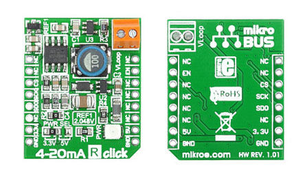 MikroElektronika - MIKROE-1387 - MikroElektronika 4-20mA R ર ԰ MIKROE-1387; Ƕʽ MCU		
