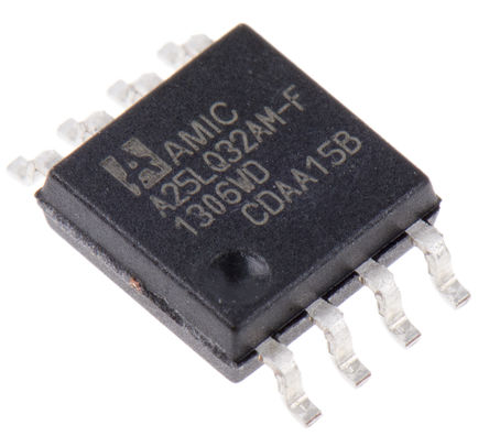 AMIC Technology - A25LQ32AM-F - AMIC Technology A25LQ32AM-F оƬ, 32Mbit (4M x 8 λ), SPIӿ, 5ns, 2.7  3.6 V, 8 SOPװ		