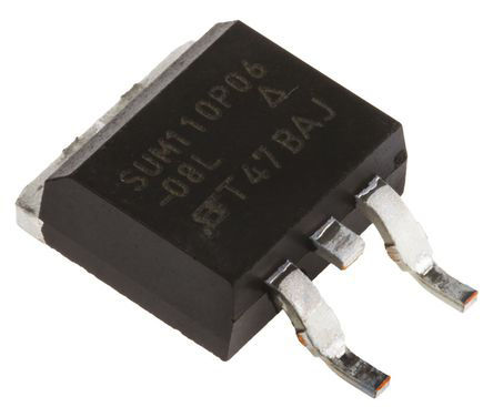 Vishay - SUM110P06-08L-E3 - Vishay P MOSFET  SUM110P06-08L-E3, 110 A, Vds=60 V, 3 TO-263װ		