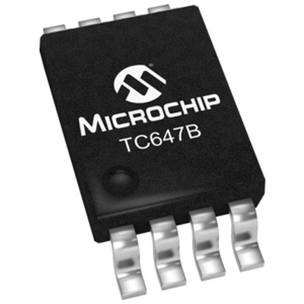 Microchip - TC647BEUA - Microchip  IC TC647BEUA, BLDC, 30Hz, 3  5.5 V		