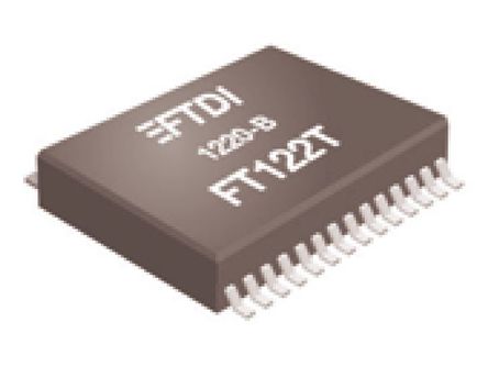FTDI Chip - FT122T - FTDI Chip FT122T USB , ֧USB 1.1USB 2.0, 3.3  5 V, 28 TSSOPװ		