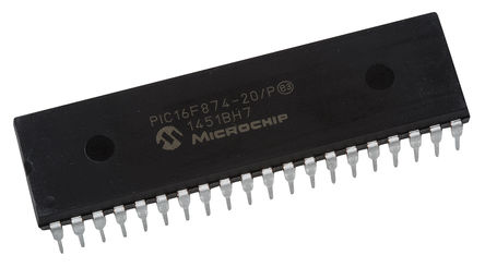 Microchip - PIC16F874-20/P - Microchip PIC16F ϵ 8 bit PIC MCU PIC16F874-20/P, 20MHz, 128 x 8 ֣4K x 14  ROM , 192 B RAM, PDIP-40		