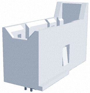 TE Connectivity - 827881-2 - TE Connectivity AMPMODU Mod II ϵ 26· 2.54mmھ (2) ֱ PCB  827881-2, Ӷ˽, 3A, ͨ		