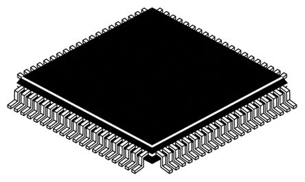 Renesas Electronics - DF71464AD80FPV - SuperH ϵ Renesas Electronics 32 bit SH-2 MCU DF71464AD80FPV, 80MHz, 256 kB ROM , 8 kB RAM, LQFP-80		