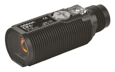 Omron - E3FAVN21 - Omron 10  50 mm ɫ LED Դ Բ״  紫 E3FAVN21, NPN, 4  M12 , IP67, IP69K		