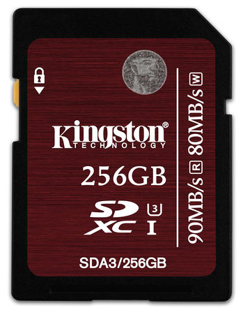 Kingston - SDA3/256GB - Kingston 256 GB SDXC		