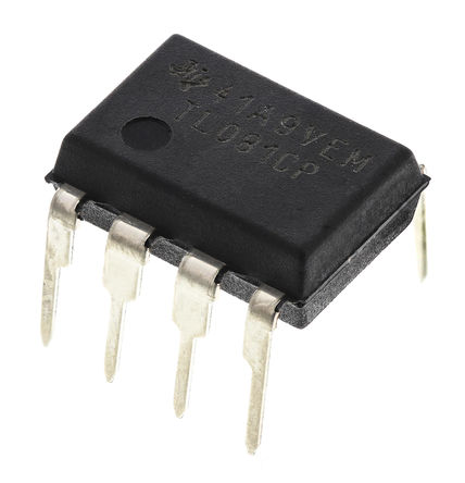 Texas Instruments - TL081CP - Texas Instruments TL081CP Ŵ, 3MHz, 8 PDIPװ		