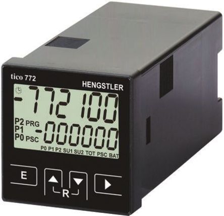 Hengstler - 0 772 131 - Hengstler 6λ LCD ּ RH2B-ULDC24, 0.0001  99 9999ʾΧ, ѹ, 60kHzƵ, 230 V Դ		