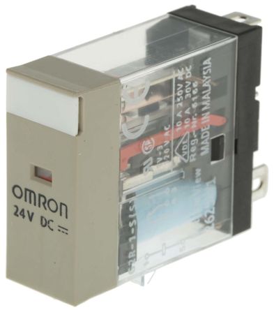 Omron - G2R-1-S 24DC(S) - Omron G2R1S24DCS ˫ DIN Rail Ǳ̵, 6 A, 24V dc		
