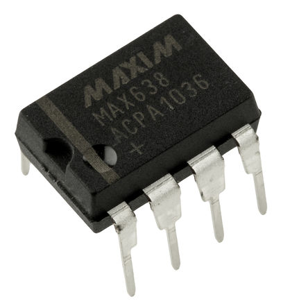 Maxim - MAX638ACPA+ - Maxim MAX638ACPA+ ѹ ѹ, 2.2  16.5 (Adjustable) V, 5  16.5 (Fixed) V, 75mA, 5 V		
