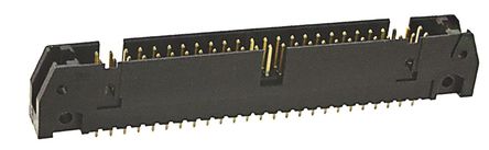 TE Connectivity - 1-102154-0 - TE Connectivity AMP-LATCH ϵ 50· 2.54mmھ (2) ֱ PCB  1-102154-0, Ӷ˽, 1A, ͨ		