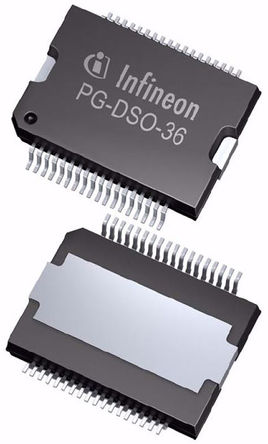 Infineon - BTS4880R - Infineon BTS4880R 8 ܵԴ, ߲Դ, -1  45V, 36 DSOװ		