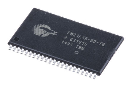 Cypress Semiconductor - FM21L16-60-TG - Cypress Semiconductor FM21L16-60-TG 2Mbit  FRAM 洢, 128K x 16 λ, 60ns, 2.7  3.6 V, -40  +85 C, 44		