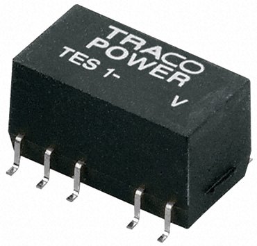 TRACOPOWER - TES 1-2422V - TRACOPOWER TES 1V ϵ 1W ʽֱ-ֱת TES 1-2422V, 21.6  26.4 V ֱ, 12V dc, 42mA, 3kV dcѹ, 79%Ч		