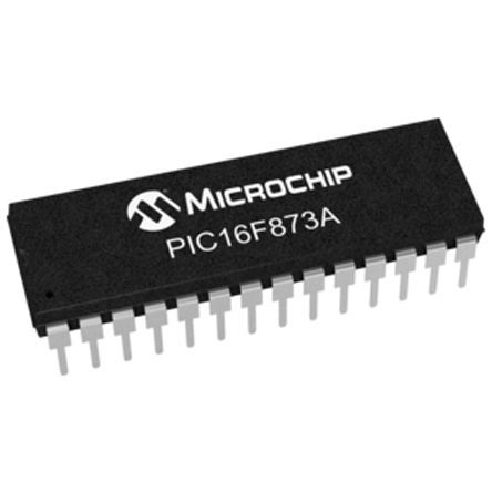 Microchip - PIC16LF873A-I/SP - Microchip PIC16F ϵ 8 bit PIC MCU PIC16LF873A-I/SP, 20MHz, 7.2 kB128 B ROM , 192 B RAM, SPDIP-28		